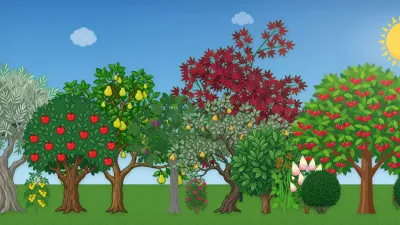 Garden Scene - See your garden come alive as an illustrated scene on your dashboard