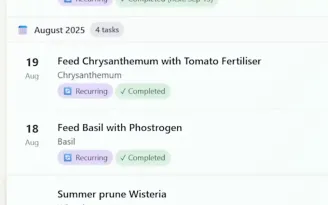 Garden To-Do List - Everything that needs doing, in one place