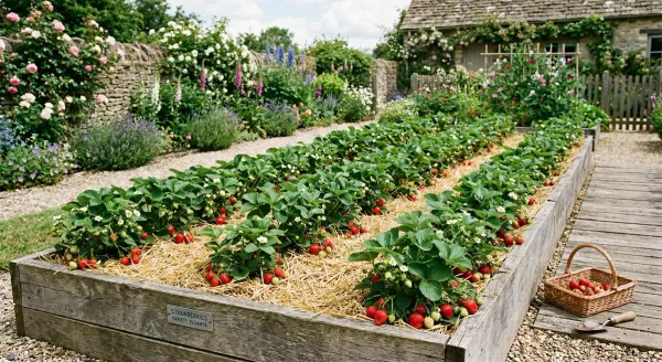 How Far Apart to Plant Strawberries