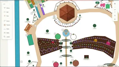 Plot Designer - Design your garden with beds, pots, and a botanical view that brings it to life