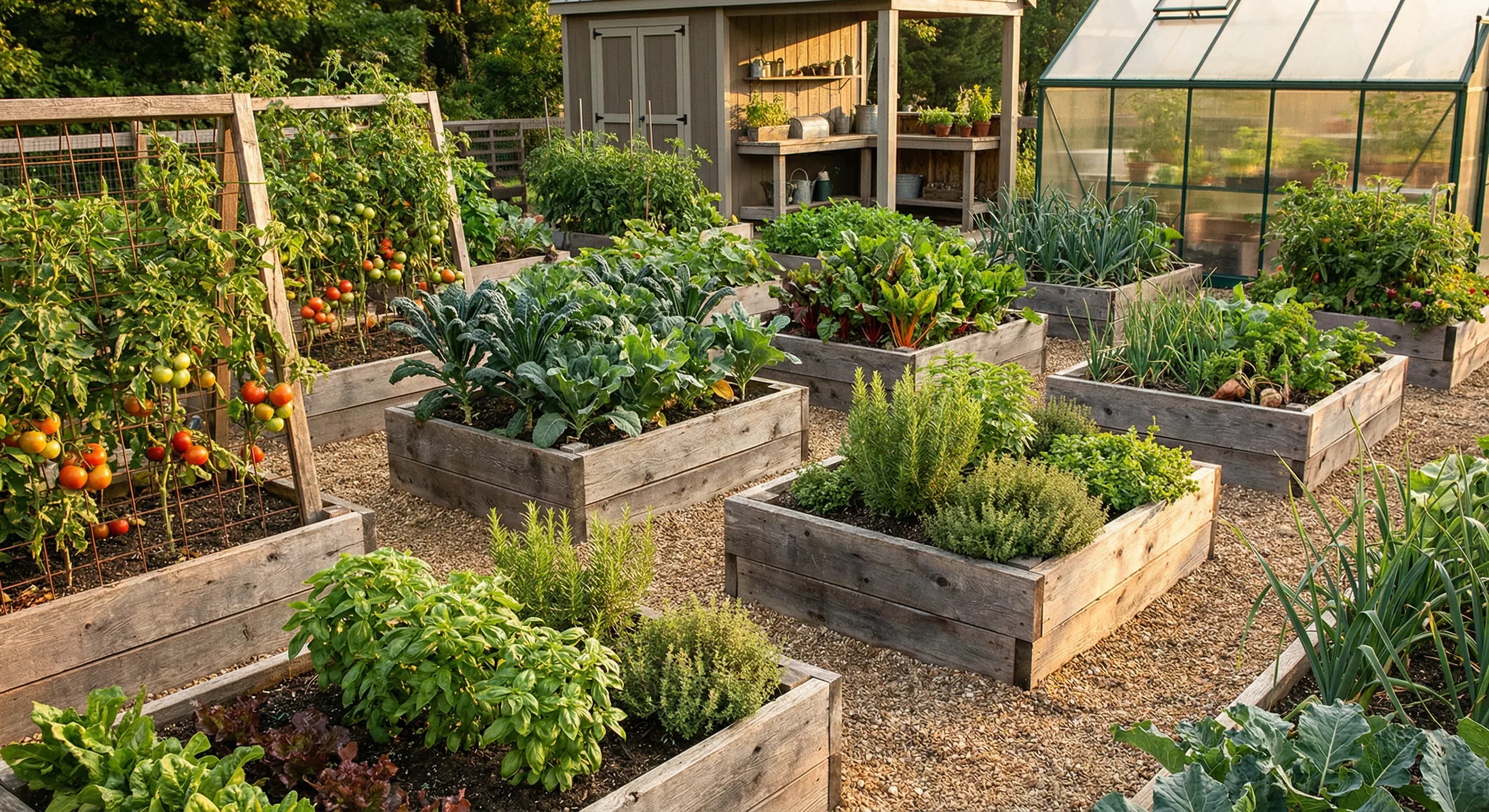 Raised Bed Garden Layout Planning