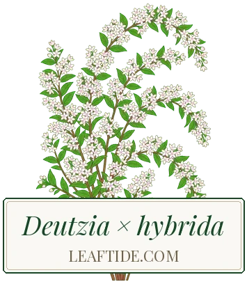 Deutzia × hybrida