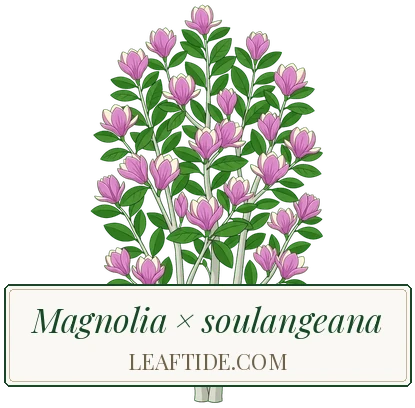 Magnolia × soulangeana